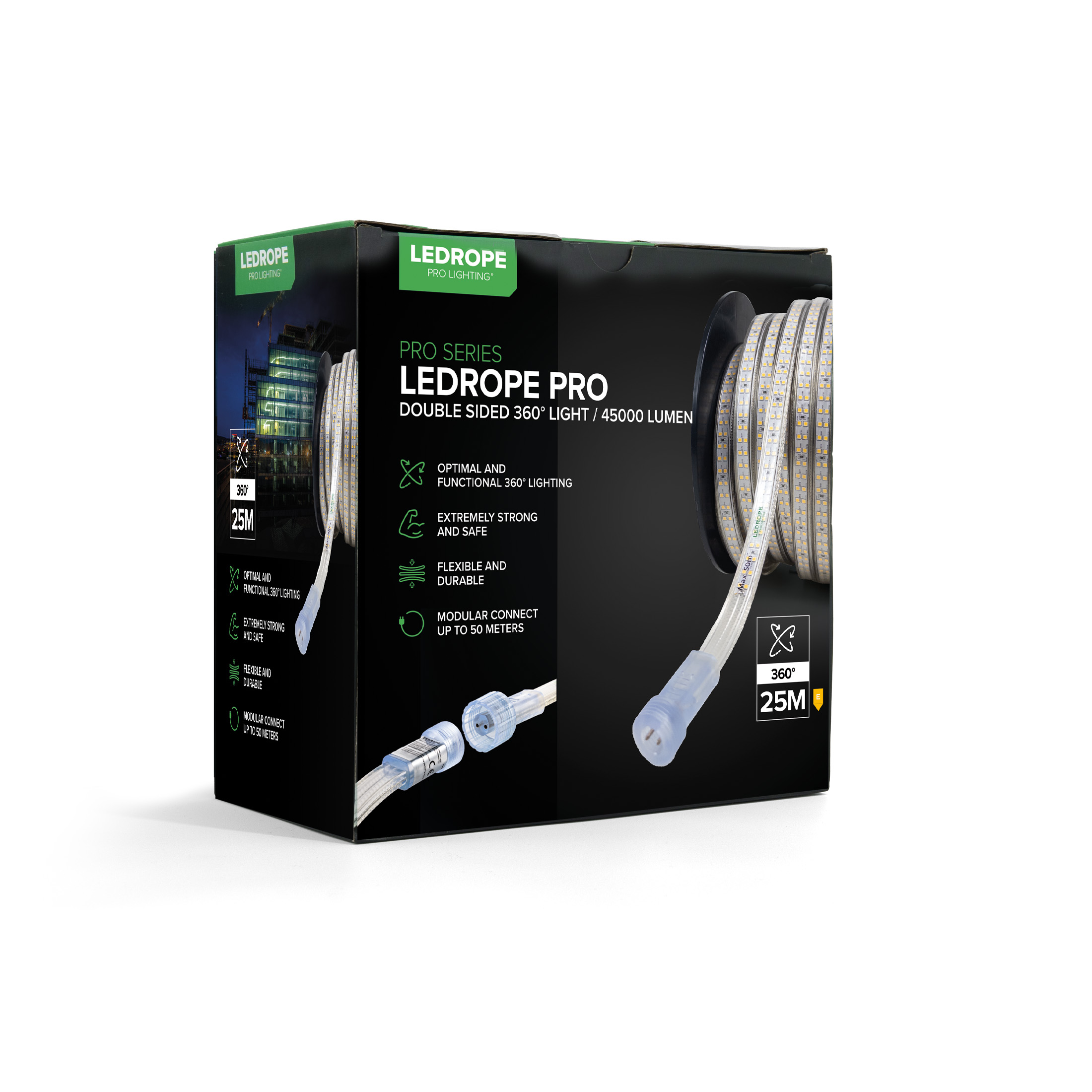 Ledrope PRO 25M Double-sided 360°