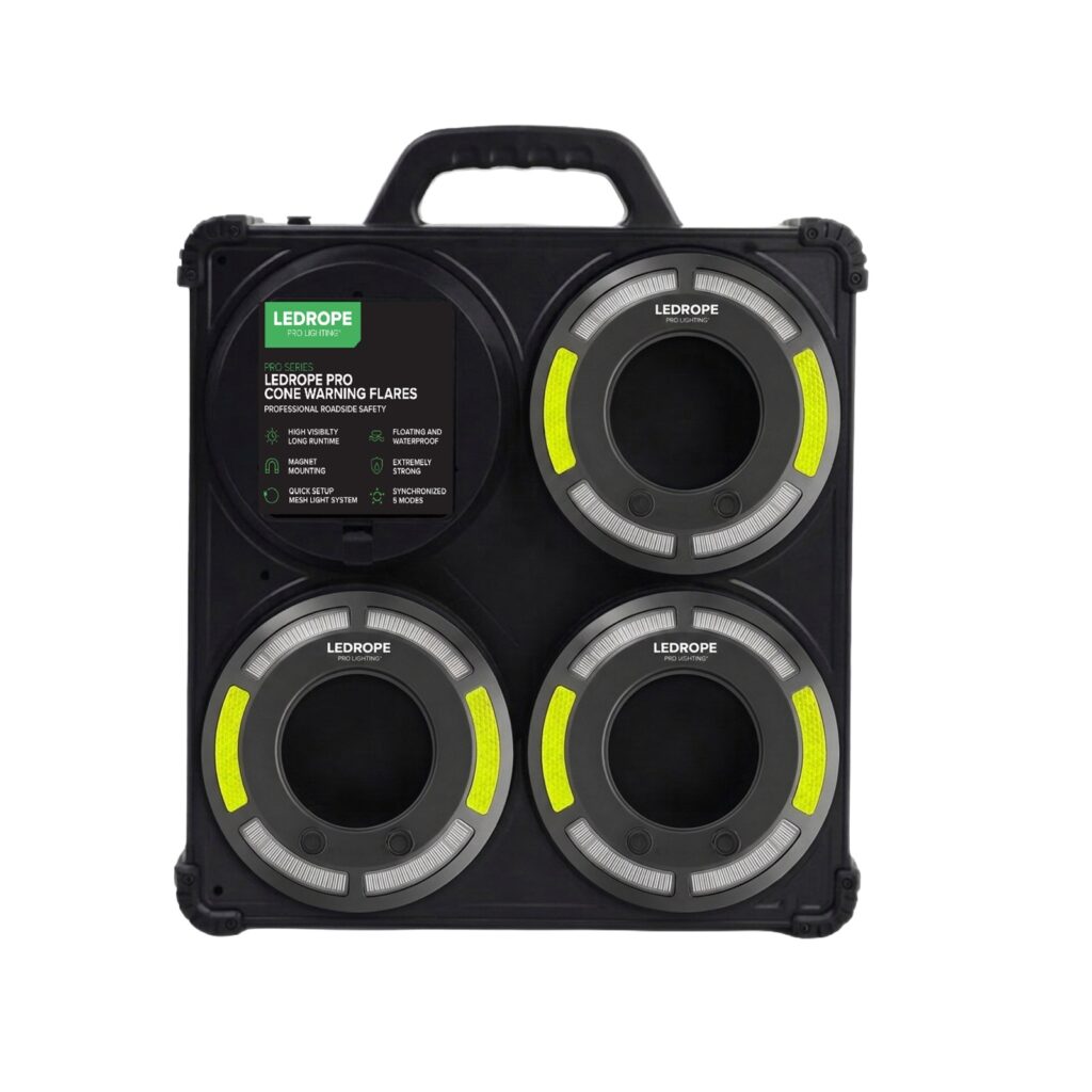 Cônes de signalisation lumineux – Kit intelligent